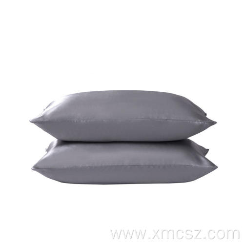 Solid 100% Satin Silk Standard Sleeping Pillow Case